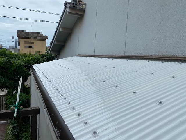 加古郡播磨町K様　波板貼り替え
